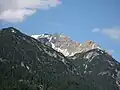 North Arête and summit block of the Leilachspitze from the east (Rauth)