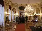 Central hallway of the Leopoldine Wing