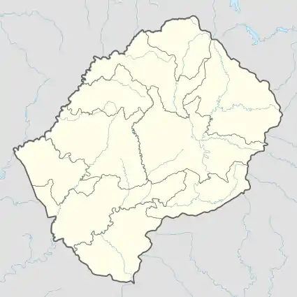 Mafeteng is located in Lesotho