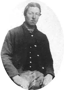 Lester Goodel Hack, awarded MoH for taking colors of 23rd Tenn Infantry CSA