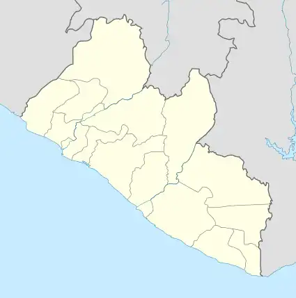 Zartlahn District is located in Liberia