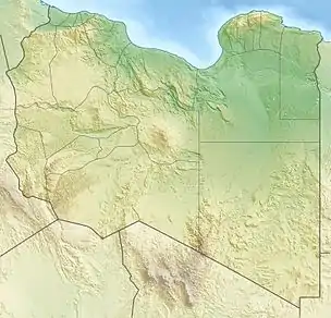 Rebiana is located in Libya