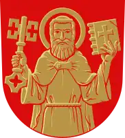 Saint Peter in the coat of arms of Lieto