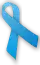 Light blue ribbon