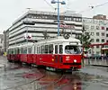 Tramcar E1 + Trailer c4.