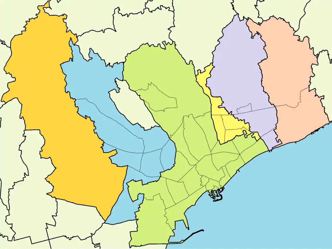 Limassol District is located in Δήμοι Επαρχίας Λεμεσού