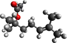 linalyl acetate 3D BS