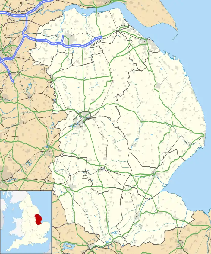 Halton Holegate is located in Lincolnshire