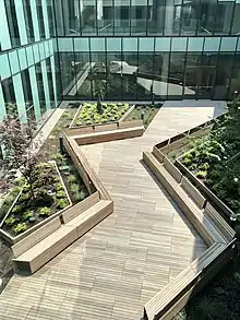 Courtyard at Lindner Hall