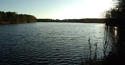 Linnamäe impounded lake on Jägala River.