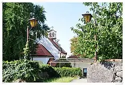 View towards St. Anthony of Padua Church