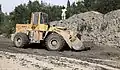 A Liugong ZL50C wheel loader in Wardak Province, Afghanistan.