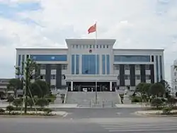 Government building of Liushahe Town.