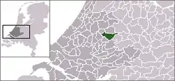 Location of Reeuwijk