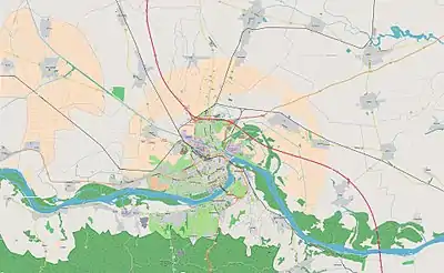 Bukovac is located in Novi Sad