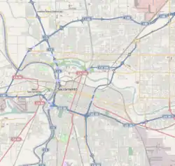 2022 Sacramento shooting is located in Sacramento, California