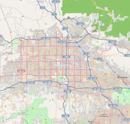 Valley Glen is located in San Fernando Valley