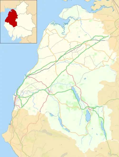 Cardurnock is located in the former Allerdale Borough