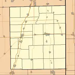 Stockland is located in Iroquois County, Illinois