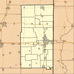 Danville, Illinois is located in Vermilion County, Illinois