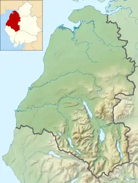 Bassenthwaite Lake is located in the former Allerdale Borough