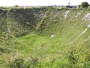 Lochnagar Crater, Ovillers