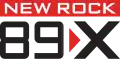 89X logo from 2018 to 2020