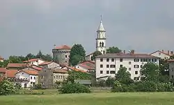 The village of Lokev near Sežana