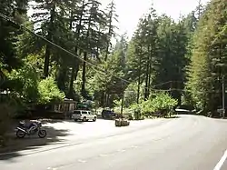 View of the Loma Mar General Store