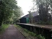 Longmoor Military Railway platform