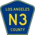 County Road N3 marker