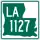 Louisiana Highway 1127 marker