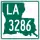 Louisiana Highway 3286 marker