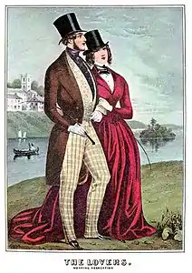 1850 print by Sarony and Major