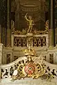 Vytis in the Saint Jacques Church in Lunéville (coat of arms of Stanisław Leszczyński)