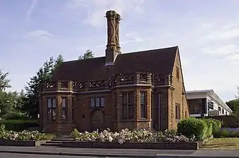 Daneshill Brick and Tile Company offices, near Old Basing, Hampshire (1903)