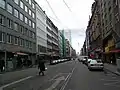 Münchener Straße, a view in the direction of Willy-Brandt-Platz