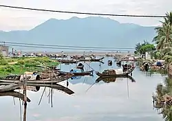 View of Cau Hai lagoon