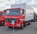 MAZ-4571 box truck