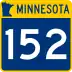 Trunk Highway 152 marker