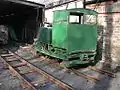 Ex-Cadeby Light Railway MotorRail MR2197 at its new home at Apedale.