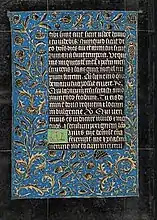 Folio 104v: Office of the Dead: Matins (first nocturns)