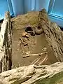 Stone cist burial