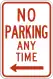 No parking, MUTCD R7-1.