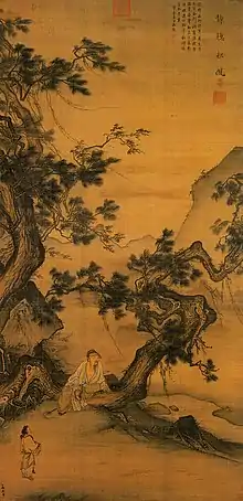 A painting from the Hangzhou area by Ma Lin in 1246