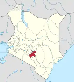 Location in Kenya