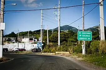 Near Highway 54 junction in Machete