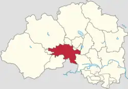 Location of Machikou Area within Changping District