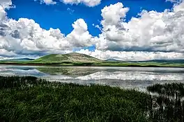 Madatapa lake seen from shoreline