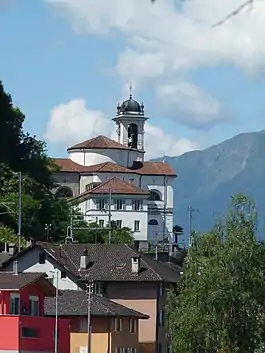 Magadino village church